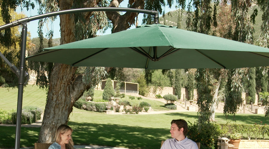 Setting Up Your Belmont Garden Cantilever Umbrella