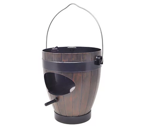 Rustic Bird Feeder & Bath
