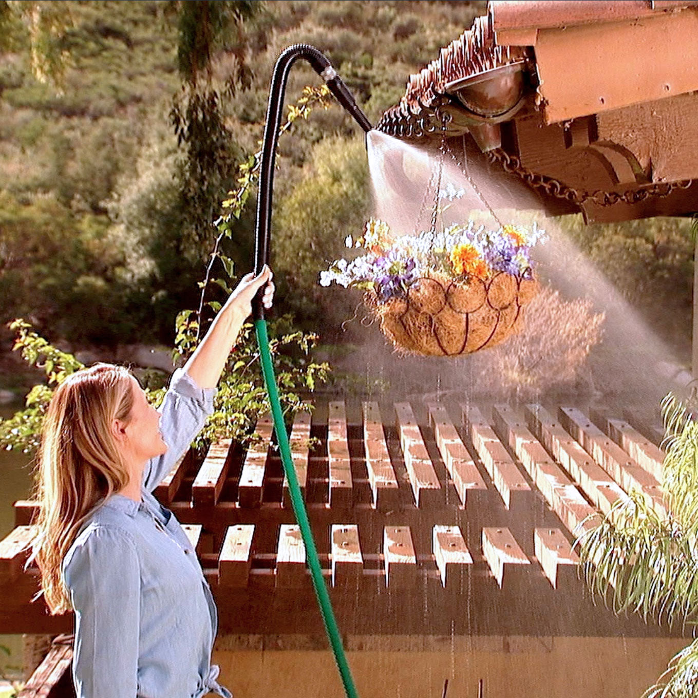 watering wand for hanging plants Flexible Watering Wand – Belmont Garden